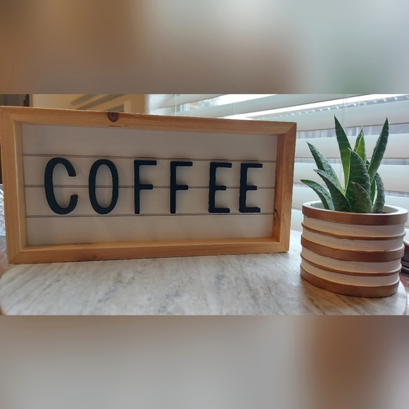 Coffee Wood Decor - Picture 1 of 3